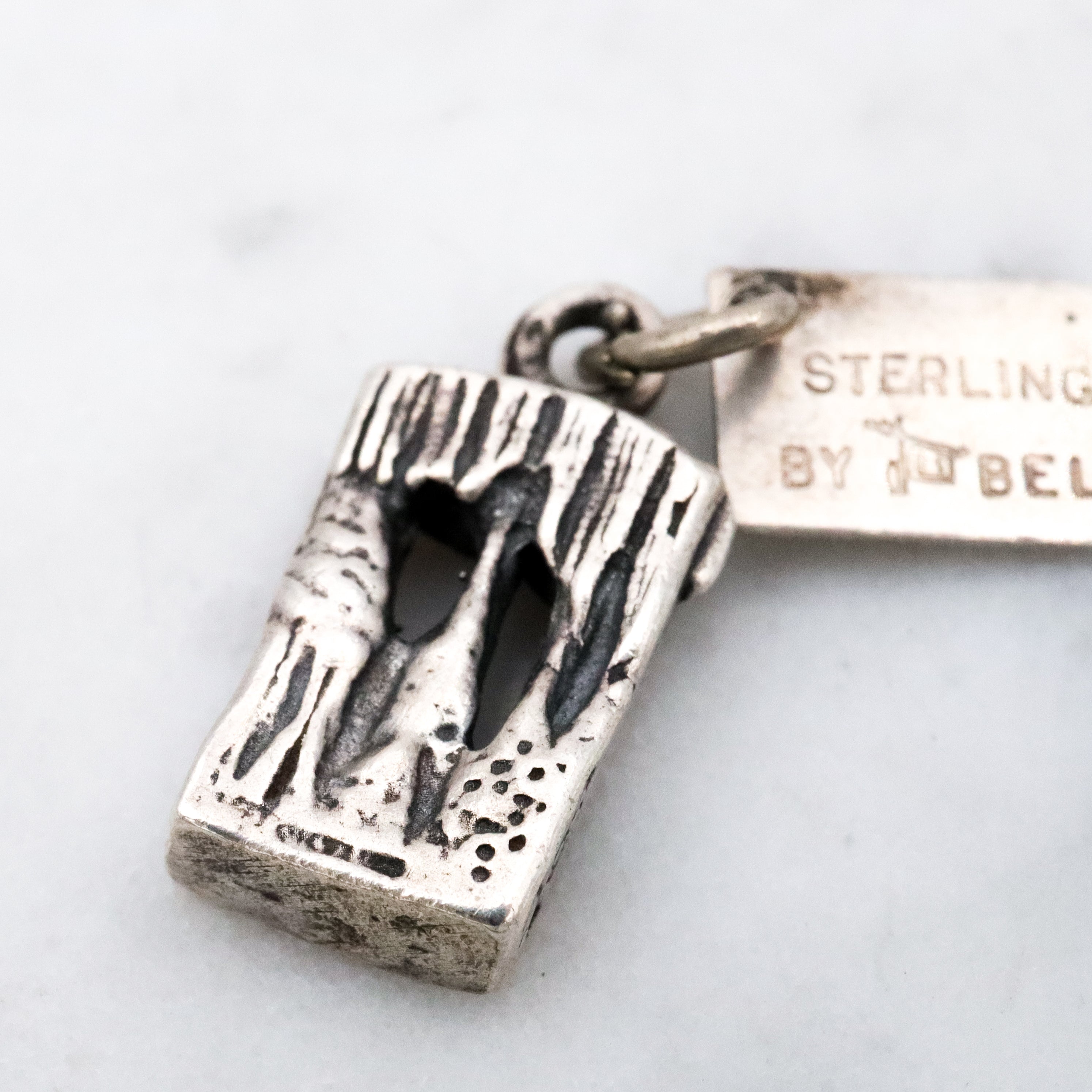 Vintage sterling Carlsbad Caverns pendant charm